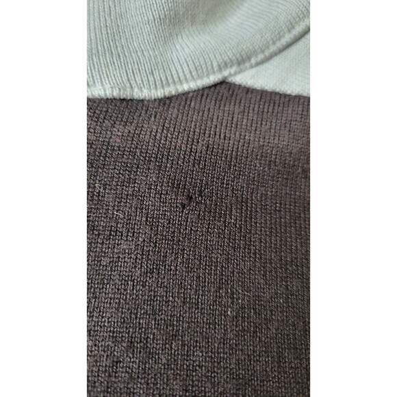 Icebreaker Sport320 Merino Wool Half Zip Base Layer WM Brown/Beige - Flawed - Picture 2 of 11
